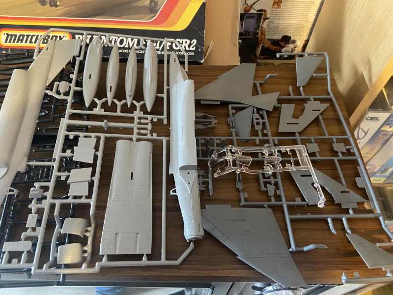 Matchbox Phantom FG1/FGR2 1-72 Scale Model (1980’s)