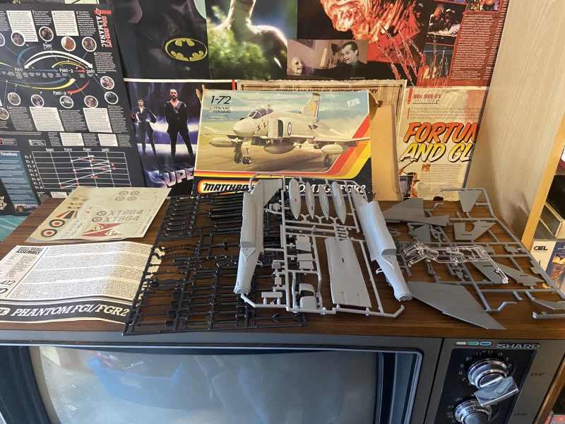 Matchbox Phantom Matchbox Phantom FG1/FGR2 1-72 Scale Model (1980’s) – Out of this World
