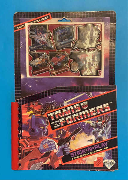 Transformers Sticker-N-Play (1983)