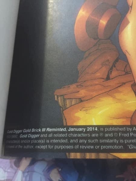 Gold Digger Gold Brick III, IV, VII Reminted Edition, (2014) MANGA BOOKS