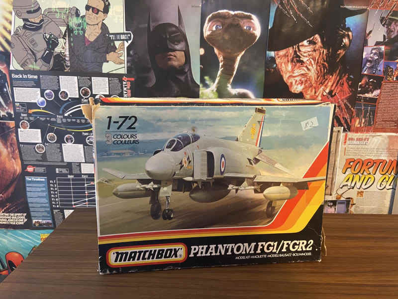 Matchbox Phantom Matchbox Phantom FG1/FGR2 1-72 Scale Model (1980’s) – Out of this World