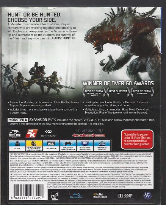 EVOLVE | PS4