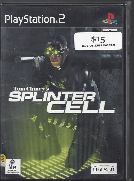 Splinter Cell (Black Label) PS2