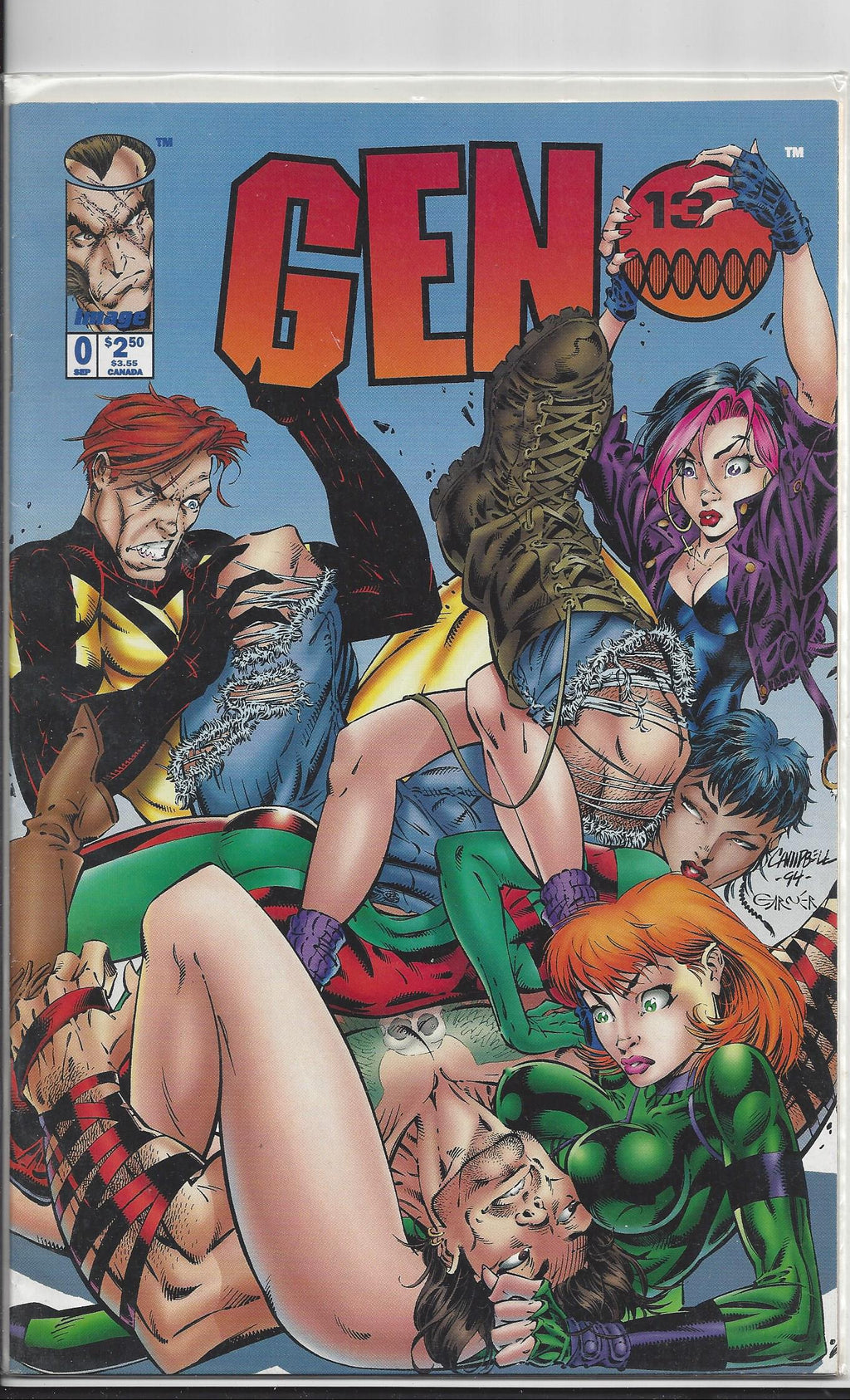 GEN 13/GENERATION X COMIC BOOK LOT