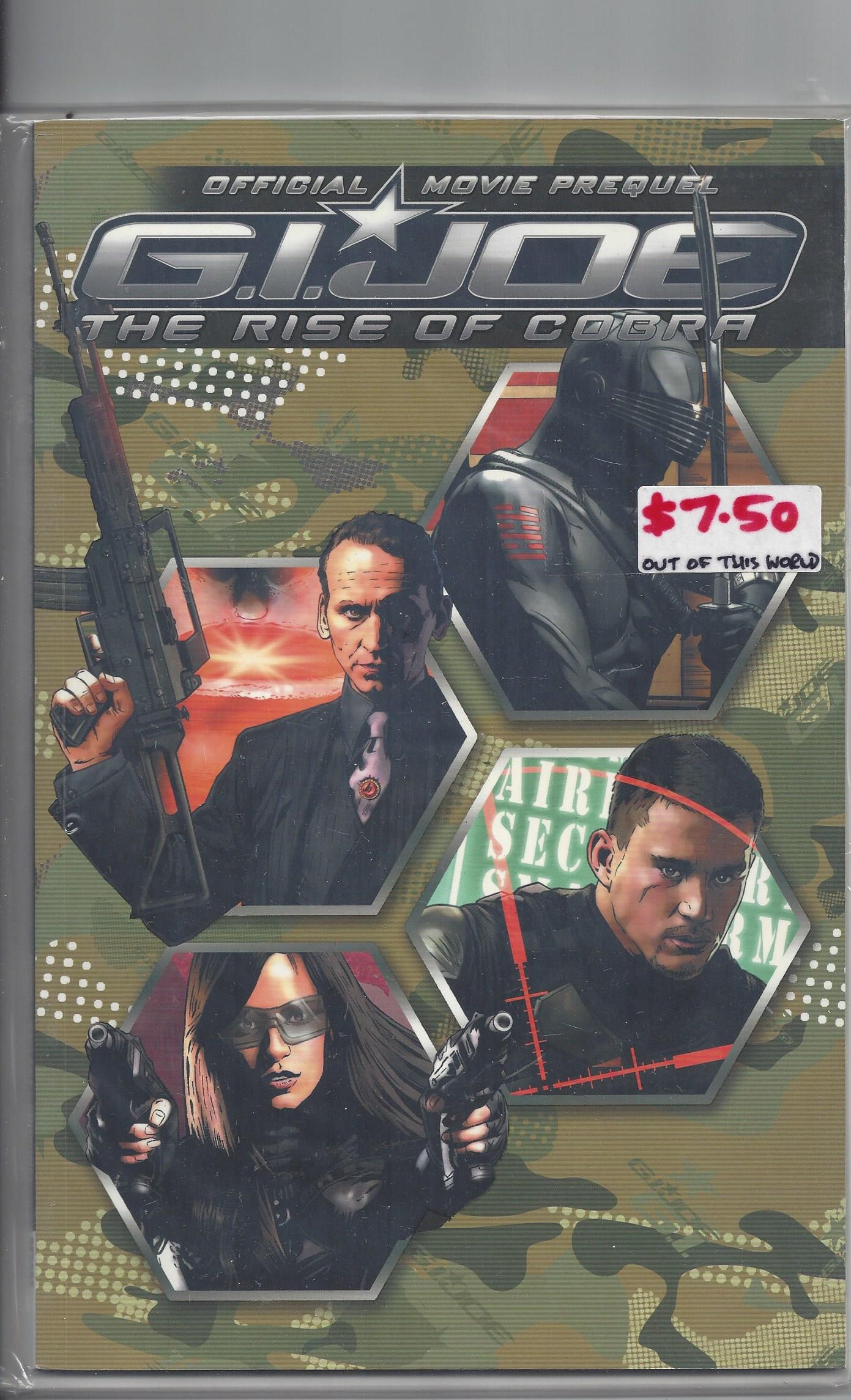 G.I.JOE The Rise Of Cobra (Official Movie Medium) GRAPHIC NOVEL