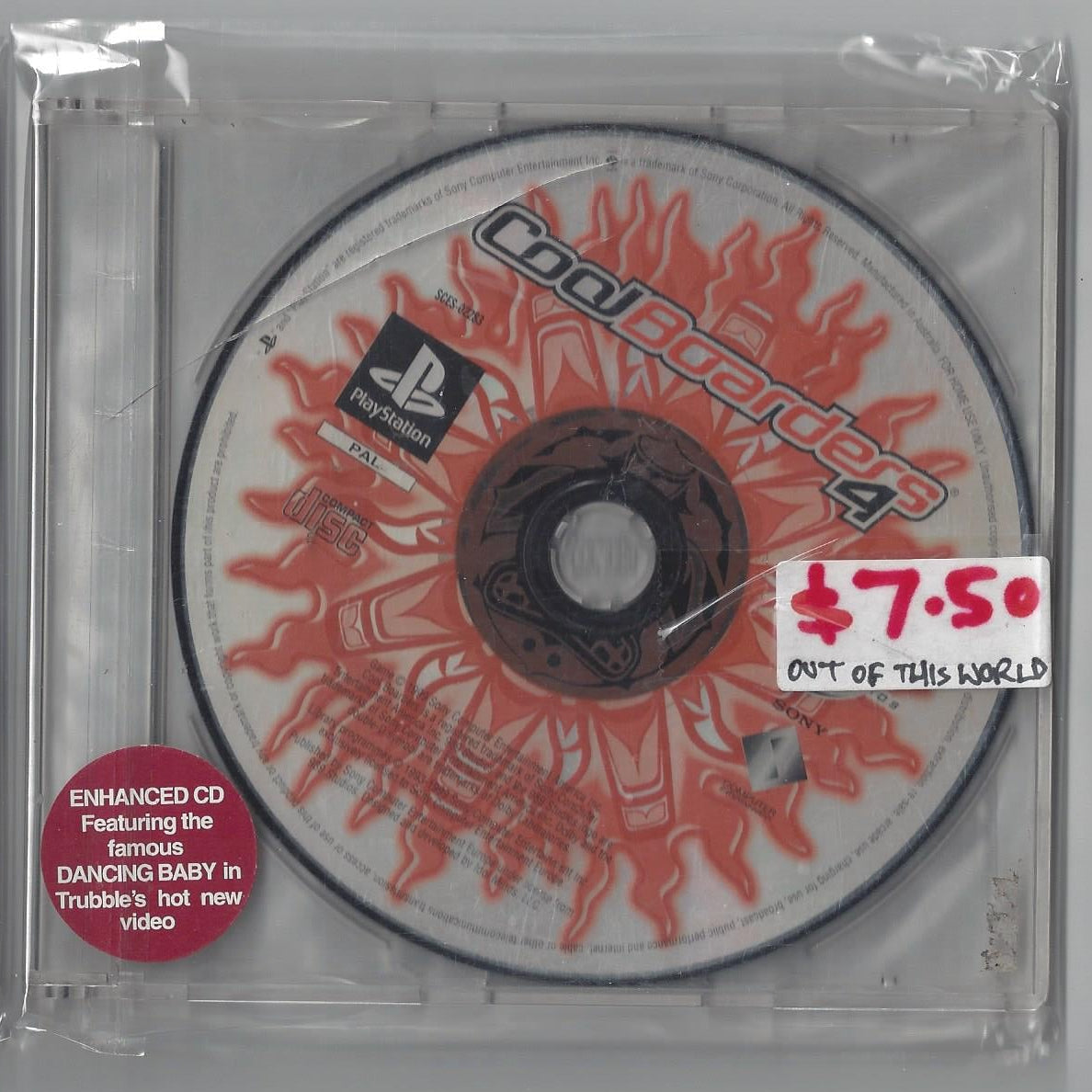 Cool Boarders 4 (No Case) | Playstation | PS1