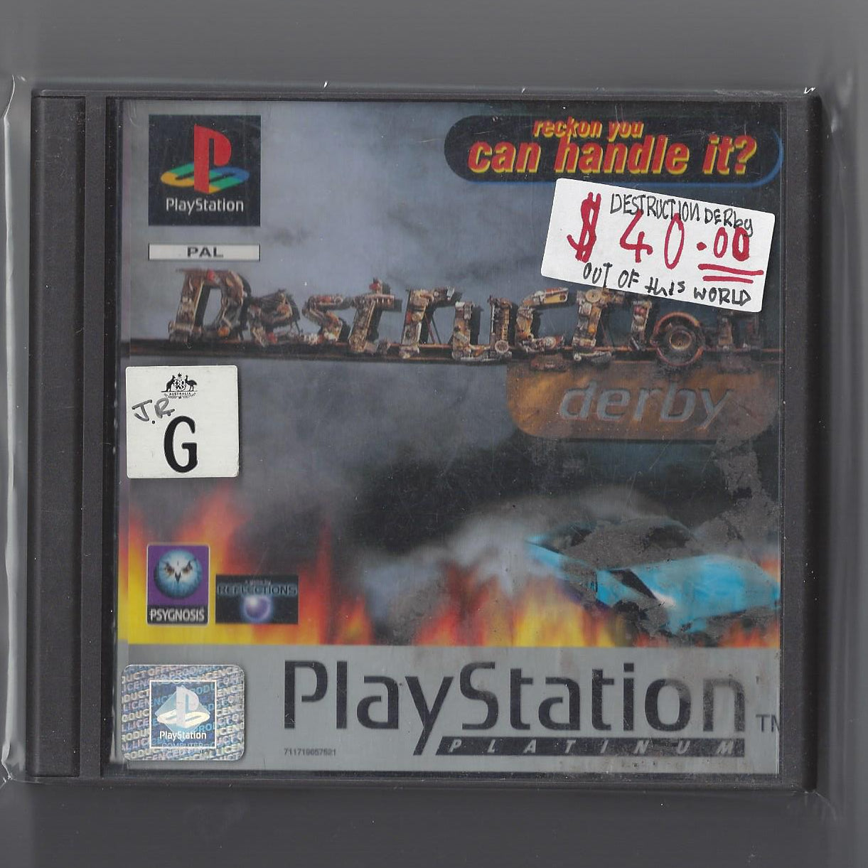 Destruction Derby (Platinum) | Playstation | PS1