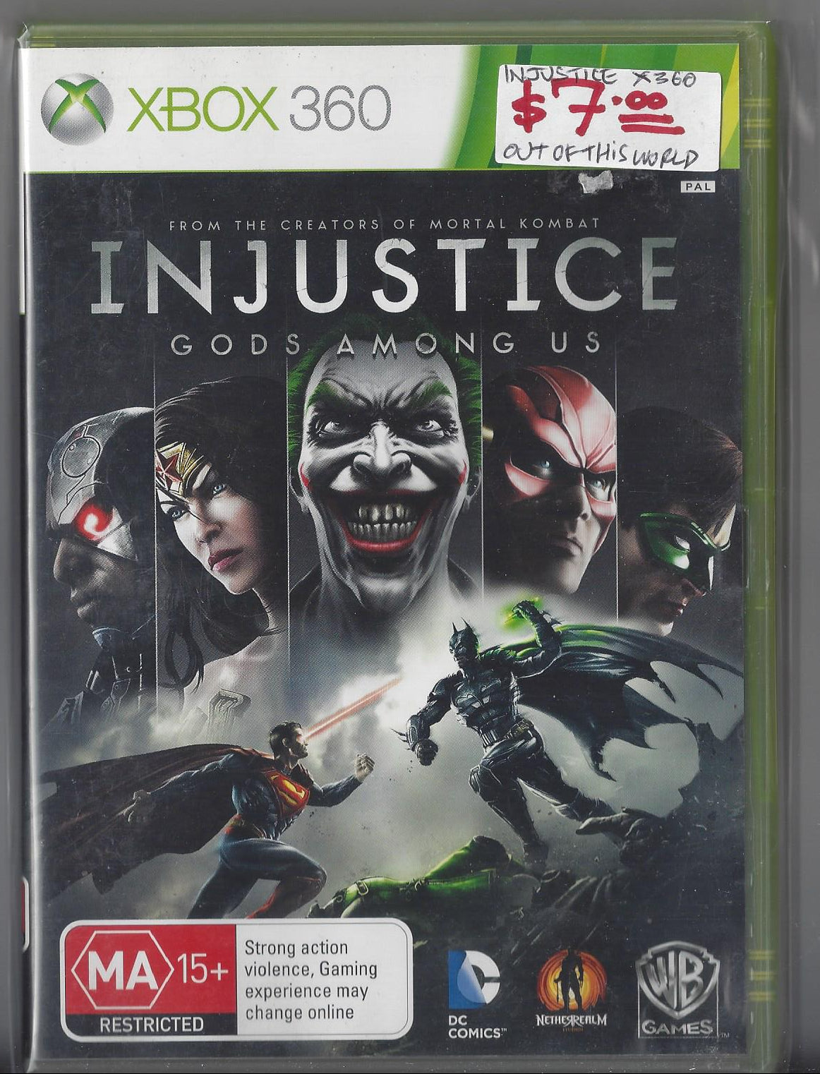 Injustice Gods Among Us X-BOX 360