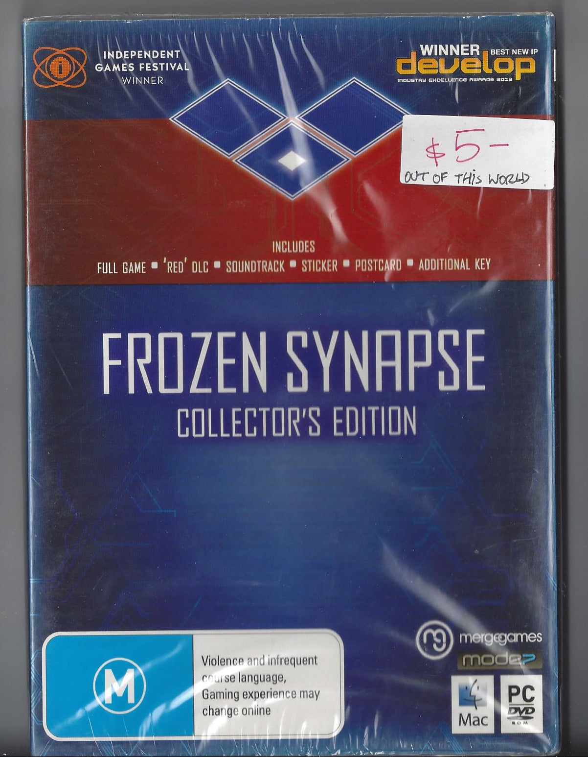 Frozen Synapse Collector's Edition (SEALED/NEW) PC