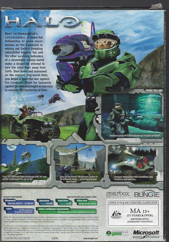 HALO Combat Evolved | PC CD-ROM Software
