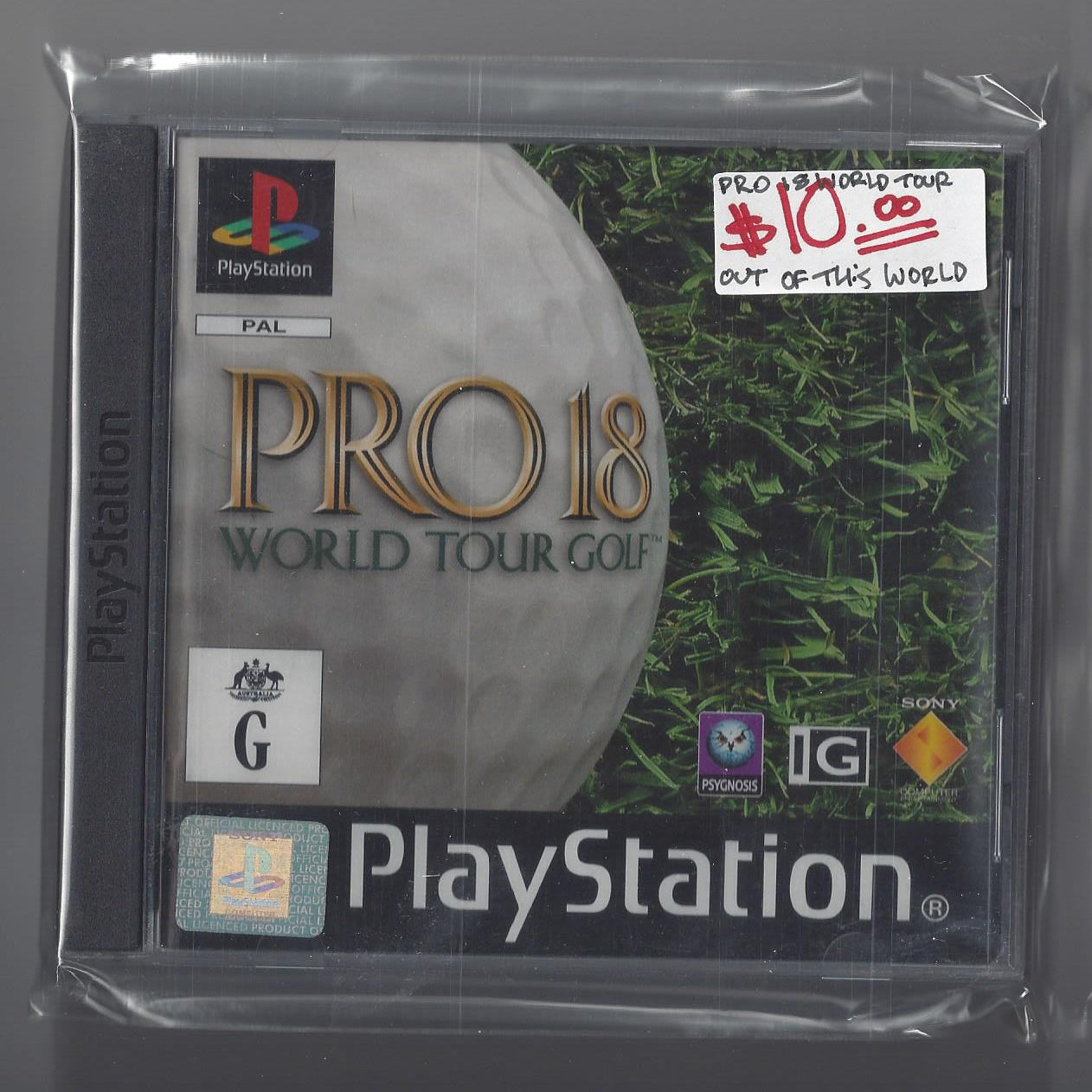 PRO 18 World Tour Golf | Playstation | PS1