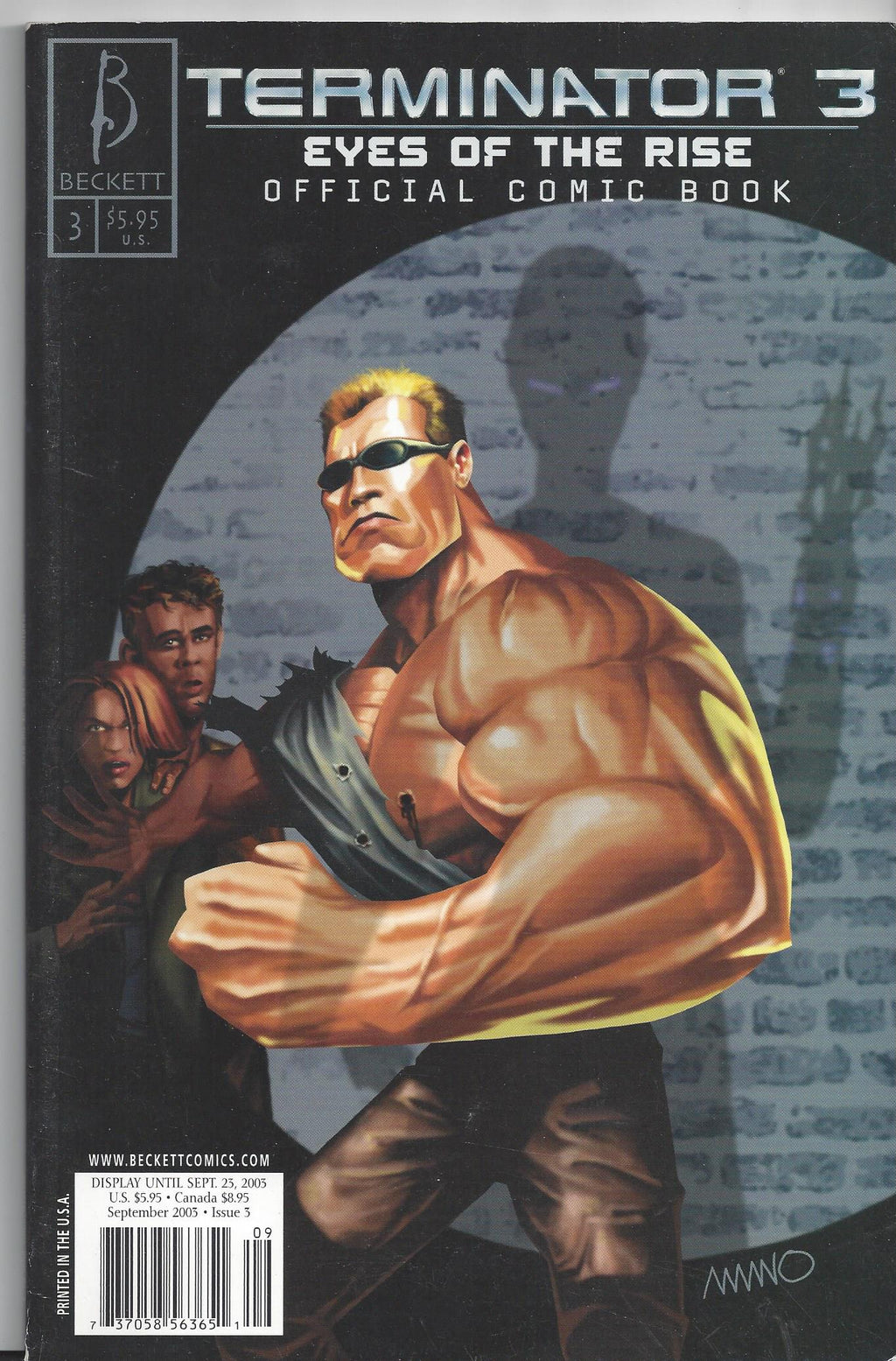 Terminator 3 Eyes Of The Rise | Official Comic Book