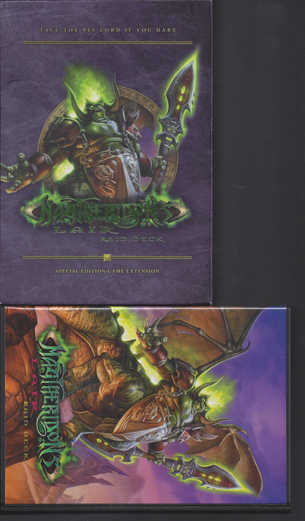 World Of Warcraft Trading Card Game MAGTERIDONS LAIR Raid Deck BLIZZARD (2007)
