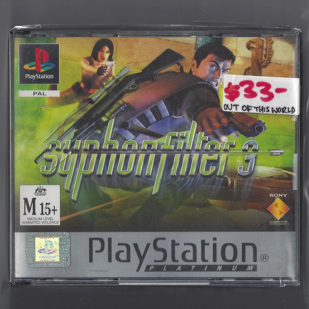 Syphon Filter 3 (PLATINUM) | Playstation | PS1