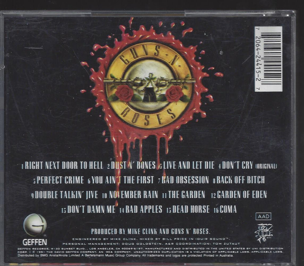 Guns N' Roses | Use Your Illusion 1 | CD