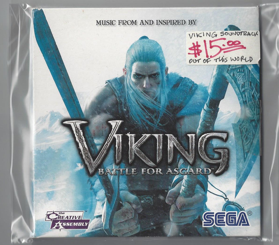 VIKING | Battle For Asgard CD SOUNDTRACK(Music From The Sega Video Game)