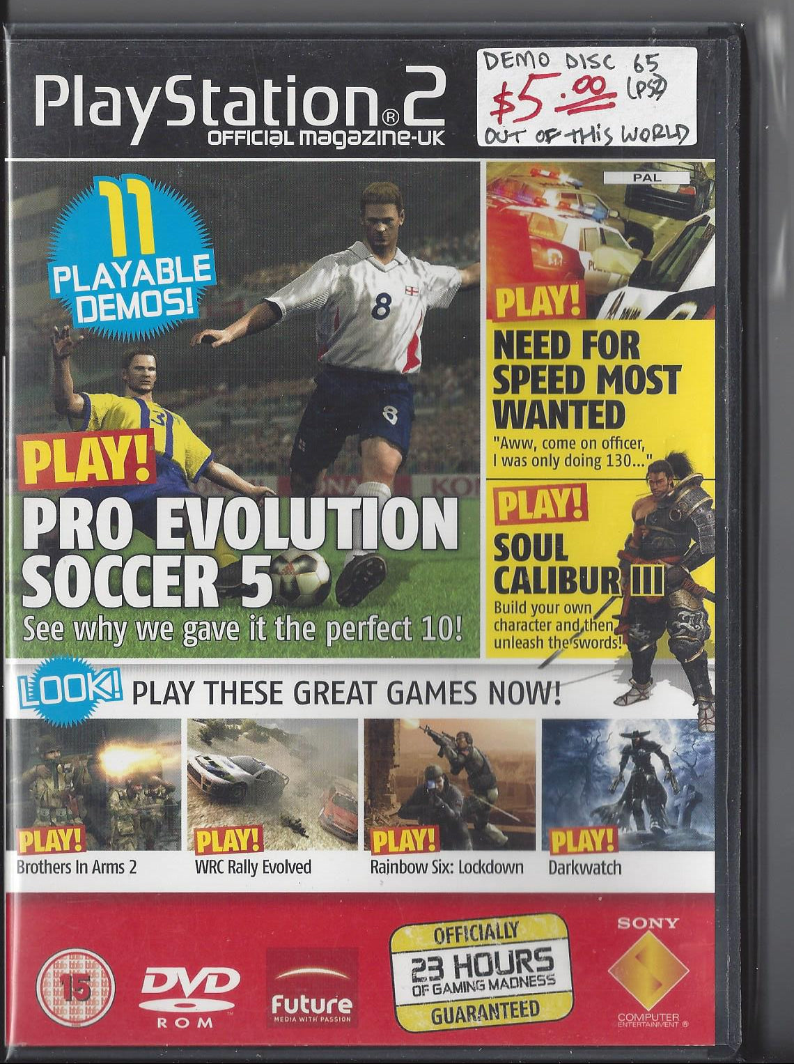 Playstation 2 DEMO DISC 65 | PS2
