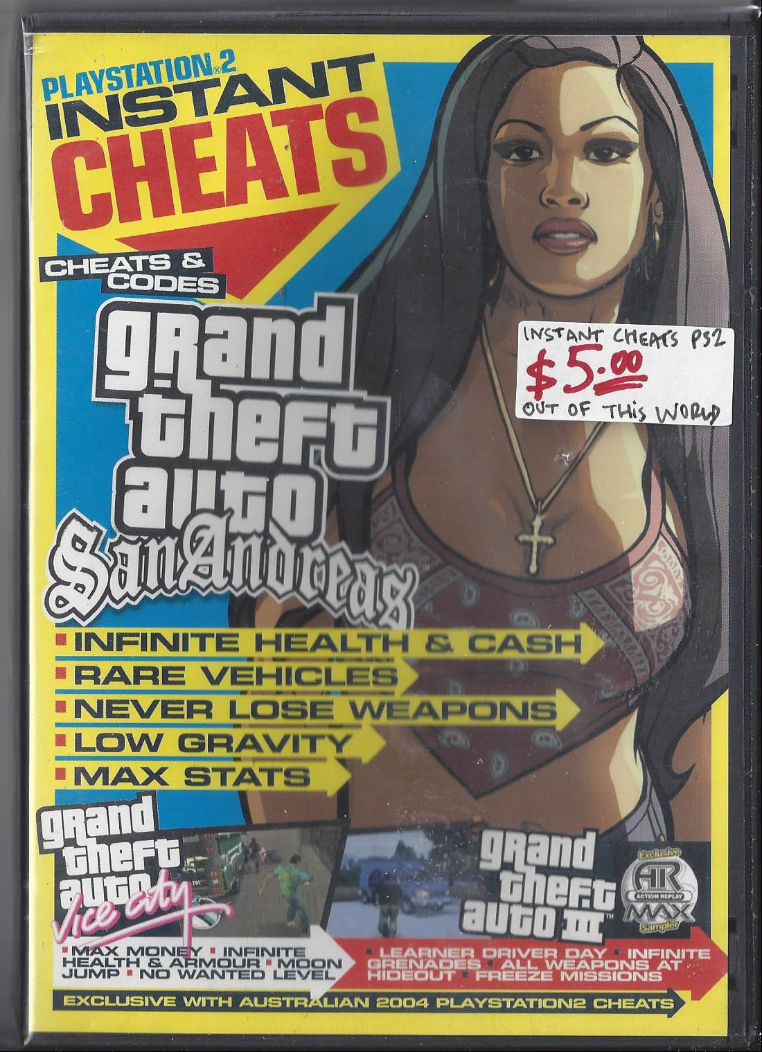 PlayStation 2 Instant Cheats & Codes GTA San Andreas | PS2