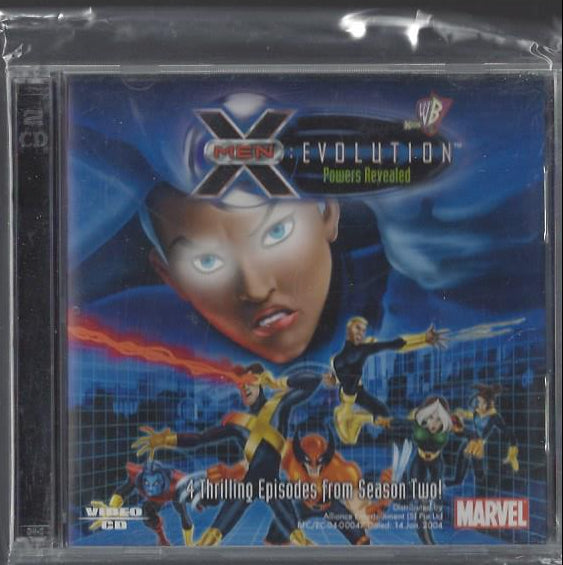 X-Men: Evolution Powers Revealed CD VCD Marvel (2004)