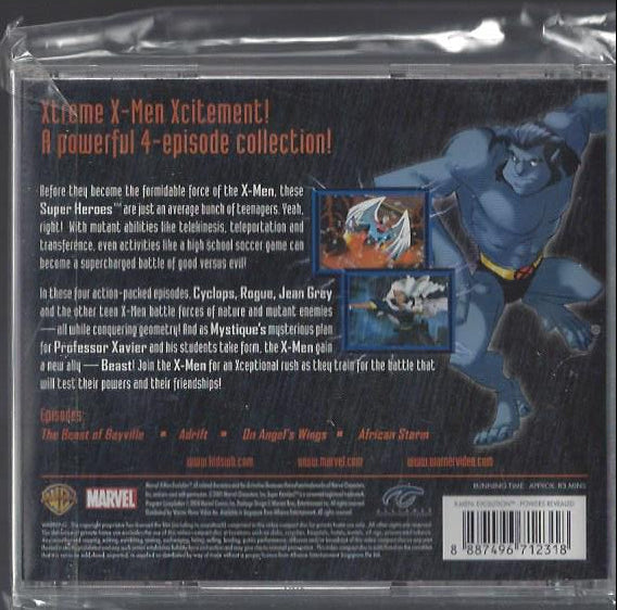X-Men: Evolution Powers Revealed CD VCD Marvel (2004)