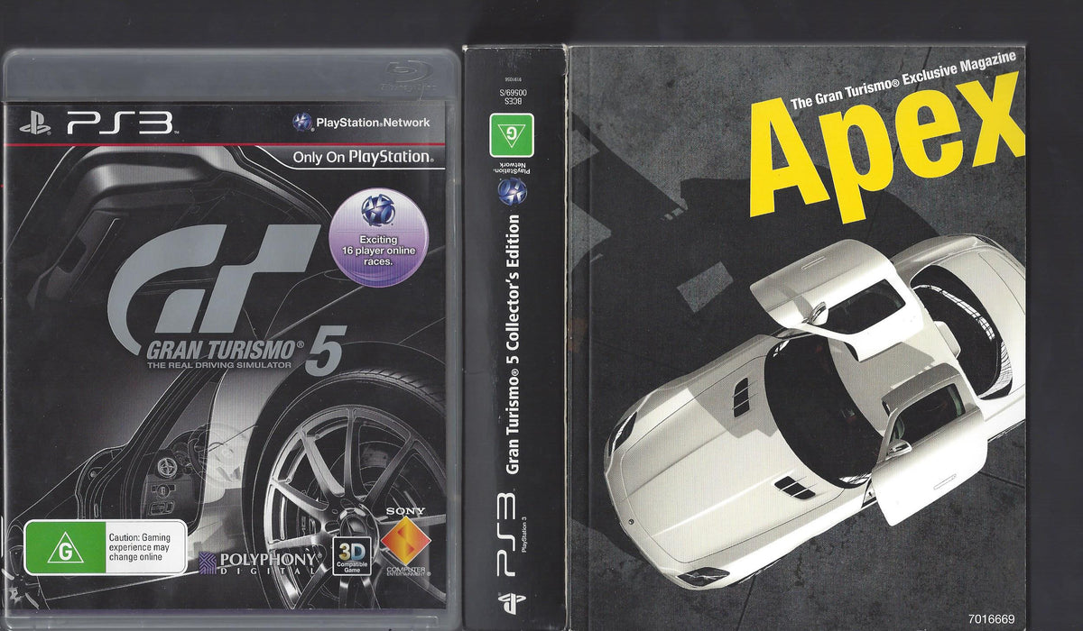 Gran Turismo 5 COLLECTOR'S EDITION plus PROLOGUE PS3 (2010)