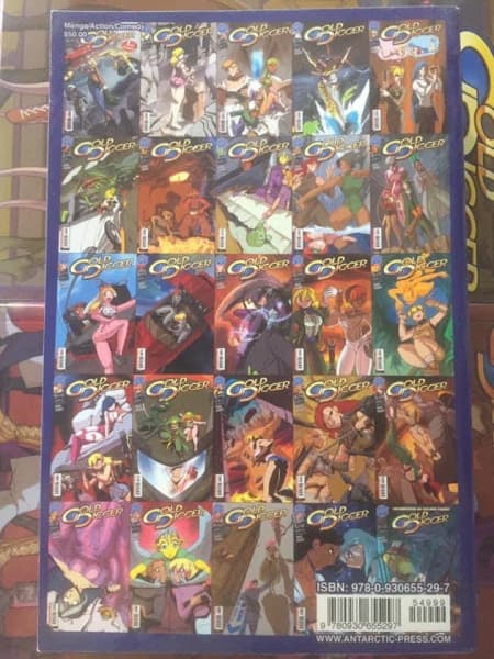 Gold Digger Gold Brick III, IV, VII Reminted Edition, (2014) MANGA BOOKS